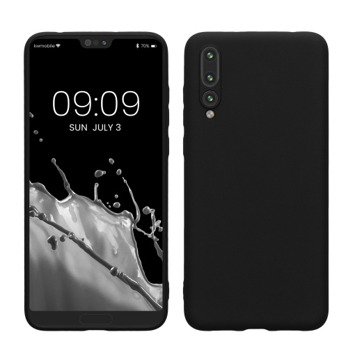 Husa Kwmobile pentru Huawei P20 Pro, Negru, Silicon, KWM000008PZ012C