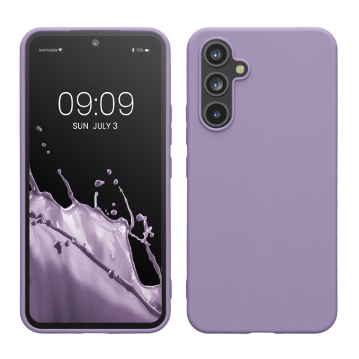 Husa Kwmobile pentru Samsung Galaxy A54 5G, Mov, Silicon, KWM000018FR041C