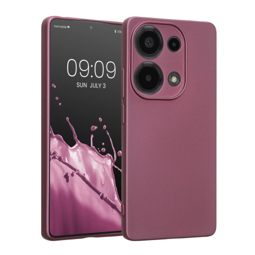 Husa Kwmobile pentru Xiaomi Redmi Note 13 Pro, Albastru, Silicon, KWM000020LZ003C