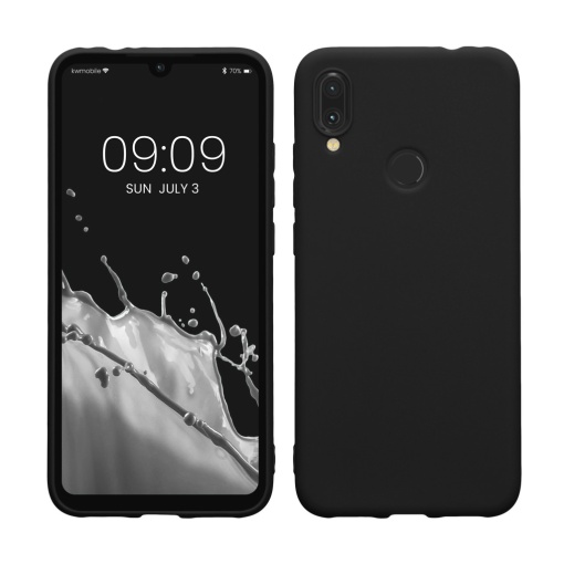 Husa Kwmobile pentru Xiaomi Redmi Note 7/Note7 Pro, Negru, Silicon, KWM000009UH006C