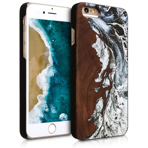 Husa pentru Apple iPhone 6 / iPhone 6s, Lemn, Multicolor, 46078.02