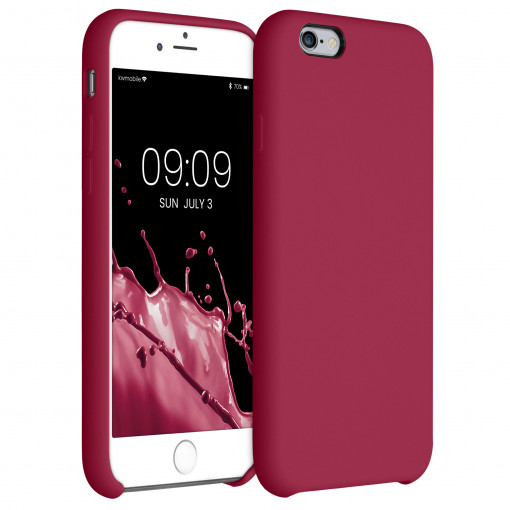 Husa pentru Apple iPhone 6 / iPhone 6s, Silicon, Rosu, 40223.229, kwmobile