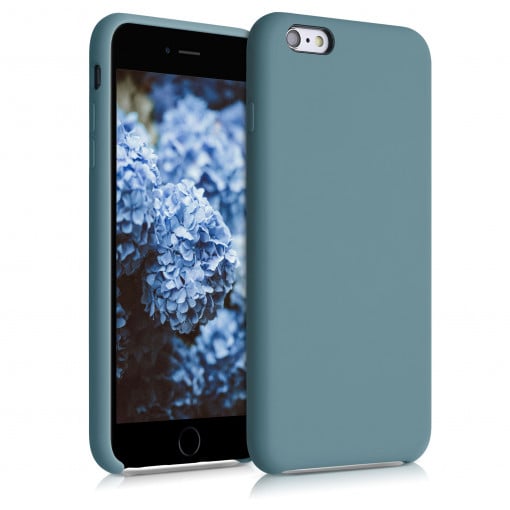 Husa pentru Apple iPhone 6 Plus / iPhone 6s Plus, Silicon, Albastru, 40841.207