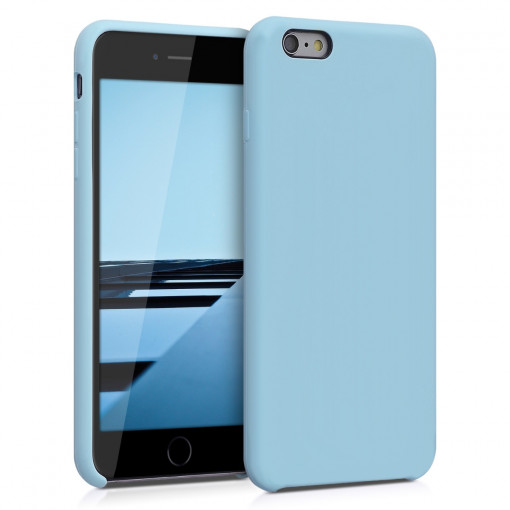Husa pentru Apple iPhone 6 Plus / iPhone 6s Plus, Silicon, Albastru, 40841.161