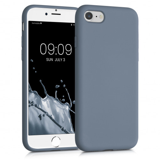 Husa pentru Apple iPhone 8 / iPhone 7 / iPhone SE 2, Silicon, Albastru, 49979.12 - Img 1