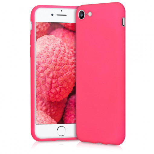 Husa pentru Apple iPhone 8 / iPhone 7 / iPhone SE 2, Silicon, Roz, 43411.77