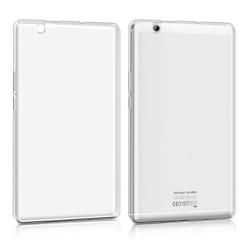 Husa pentru Huawei MediaPad M3 8.4, Silicon, Transparent, 39605.03