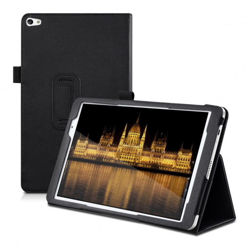 Husa pentru Huawei MediaPad T2 10.0 Pro, Piele ecologica, Negru, 38586.01