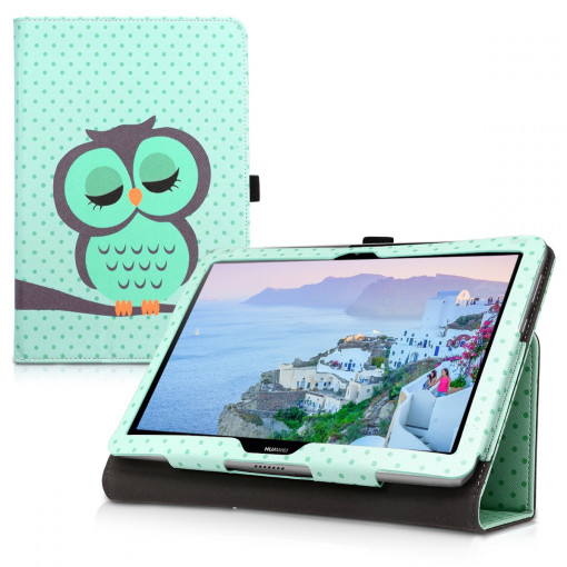 Husa pentru Huawei MediaPad T3 10, Piele ecologica, Multicolor, 42651.06