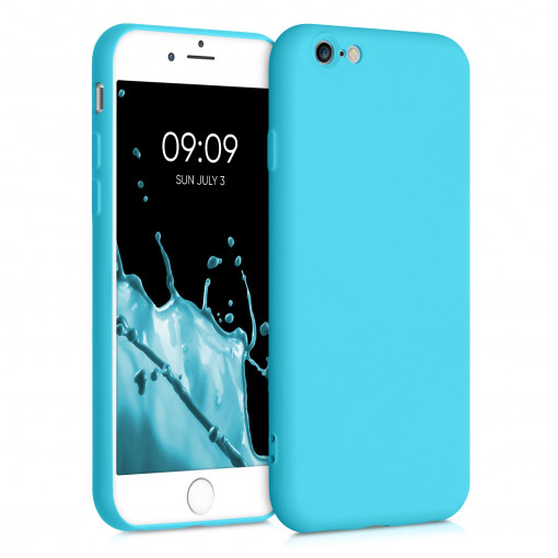 Husa pentru iPhone 6 / iPhone 6s, Silicon, Albastru, 49980.223