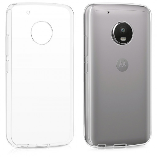 Husa pentru Motorola Moto G5 Plus, Silicon, Transparent, 41091.03