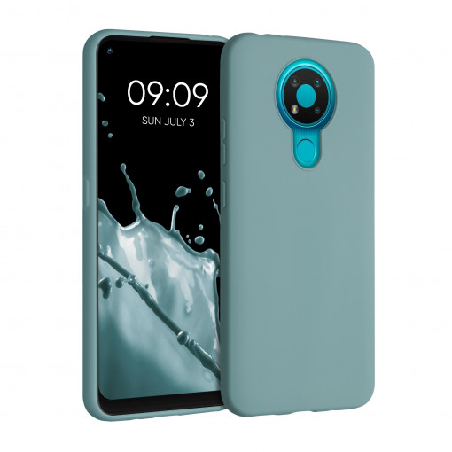 Husa pentru Nokia 3.4, Silicon, Verde, 53495.207