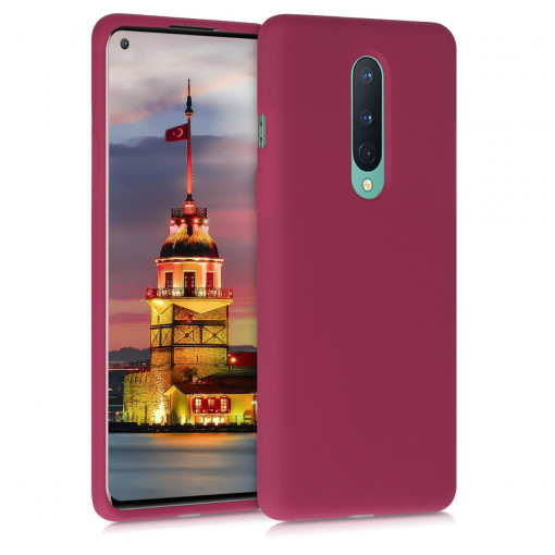 Husa pentru OnePlus 8, Silicon, Violet, 51867.106