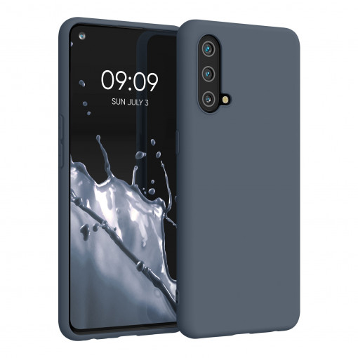 Husa pentru OnePlus Nord CE 5G, Silicon, Albastru, 55614.202
