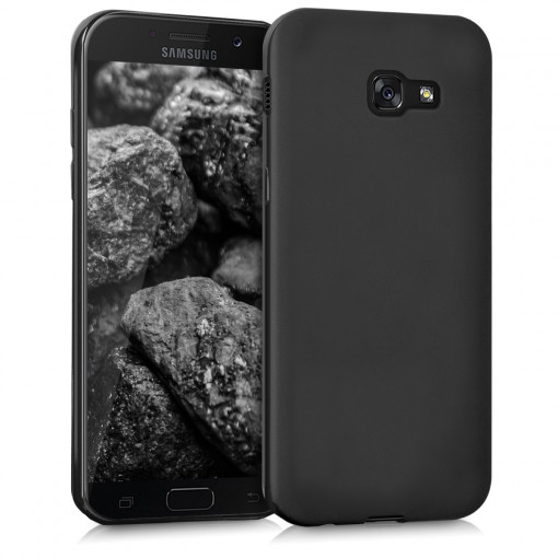 Husa pentru Samsung Galaxy A5 (2017), Silicon, Negru, 40717.47