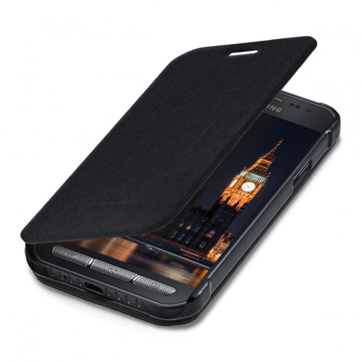 Husa pentru Samsung Galaxy Xcover 3, Piele ecologica, Negru, 31508.01