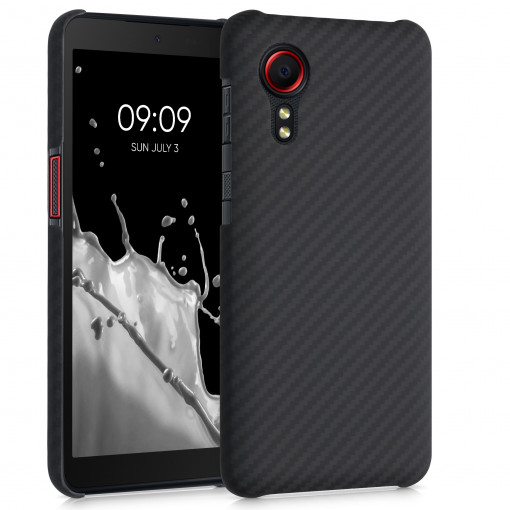 Husa pentru Samsung Galaxy Xcover 5, Aramida, Negru, 55504.47