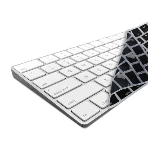 Husa pentru tastatura Apple Magic Keyboard, Kwmobile, Negru, Silicon, 47879.01