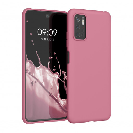 Husa pentru Xiaomi Poco M3 Pro (2021), Silicon, Roz, 55363.167, kwmobile