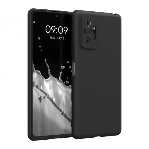 Husa pentru Xiaomi Redmi Note 10 Pro, Silicon, Negru, 54551.47 - Img 1