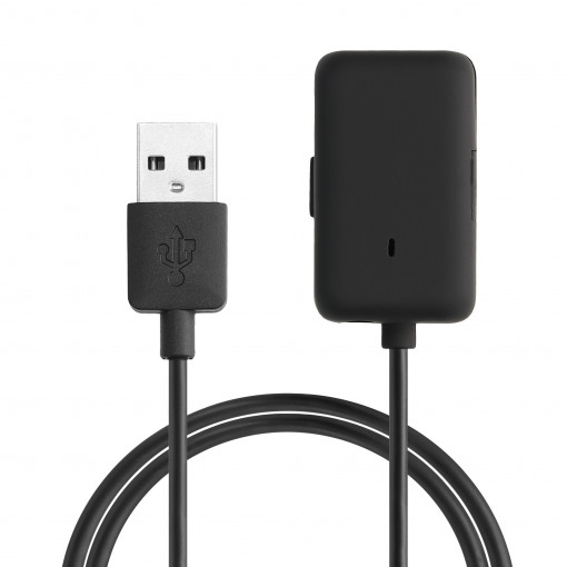 Cablu de incarcare USB pentru AfterShokz Xtrainerz AS700, Kwmobile, Negru, Plastic, 58443.01