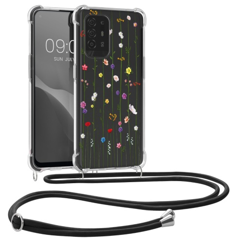 Husa Kwmobile cu jnur pentru OPPO A94 5G, Multicolor, Silicon, KWM000017NI002C