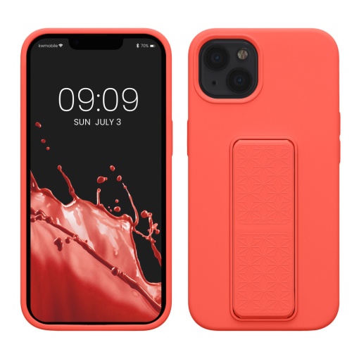Husa Kwmobile pentru Apple iPhone 13, Roz, Silicon, KWM000015VB009C