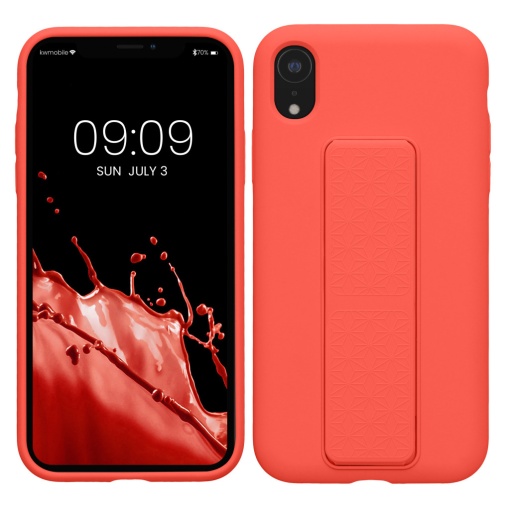Husa Kwmobile pentru Apple iPhone XR, Roz, Silicon, KWM000015WD009C