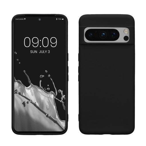 Husa Kwmobile pentru Google Pixel 8 Pro, Negru, Silicon, 61856.47