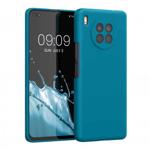 Husa Kwmobile pentru Honor 50 Lite, Silicon, Albastru, 56633.224