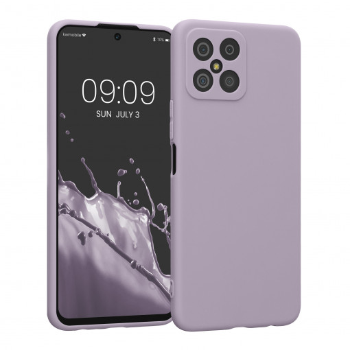 Husa Kwmobile pentru Honor X8, Silicon, Mov, 58396.108