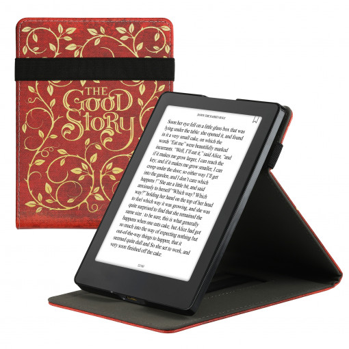 Husa kwmobile pentru Kobo Aura H2O Edition 2, Piele ecologica, Multicolor, 48381.22