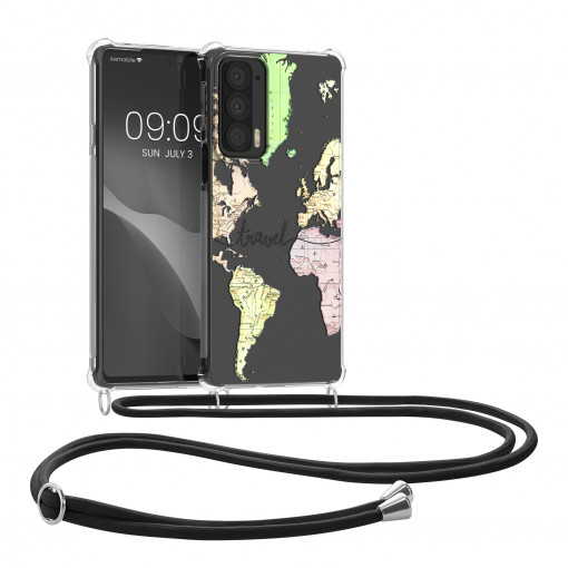 Husa Kwmobile pentru Motorola Edge 20, Silicon, Multicolor, 58817.03