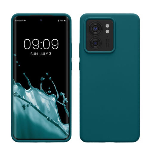 Husa Kwmobile pentru Motorola Edge 40, Verde, Silicon, 61511.78
