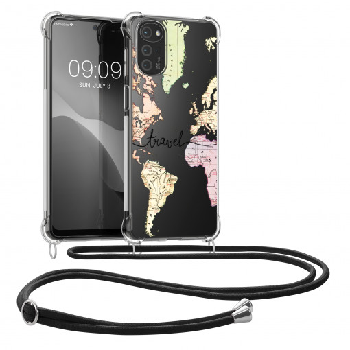 Husa Kwmobile pentru Motorola Moto G22, Silicon, Multicolor, 58820.02