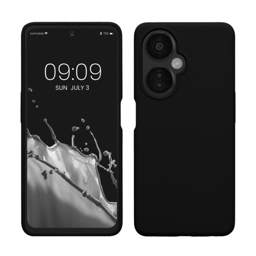 Husa Kwmobile pentru OnePlus Nord N30/Nord CE 3 Lite, Negru, Silicon, 61267.01