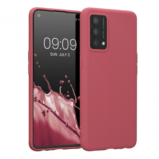 Husa Kwmobile pentru Realme GT Master Edition, Silicon, Rosu, 57249.167