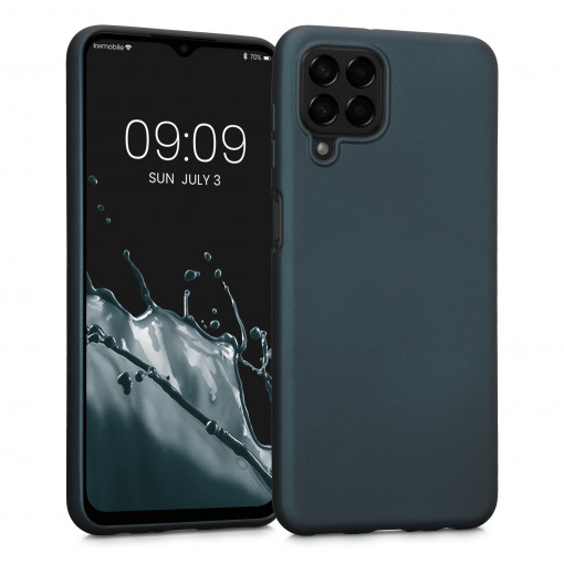 Husa Kwmobile pentru Samsung Galaxy M33 5G, Silicon, Verde, 57953.14