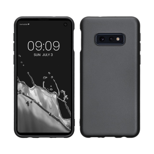Husa Kwmobile pentru Samsung Galaxy S10e, Gri, Silicon, 47575.232
