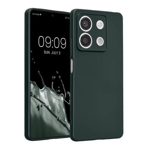 Husa Kwmobile pentru Xiaomi Redmi Note 13, Verde, Silicon, KWM000020LL004C