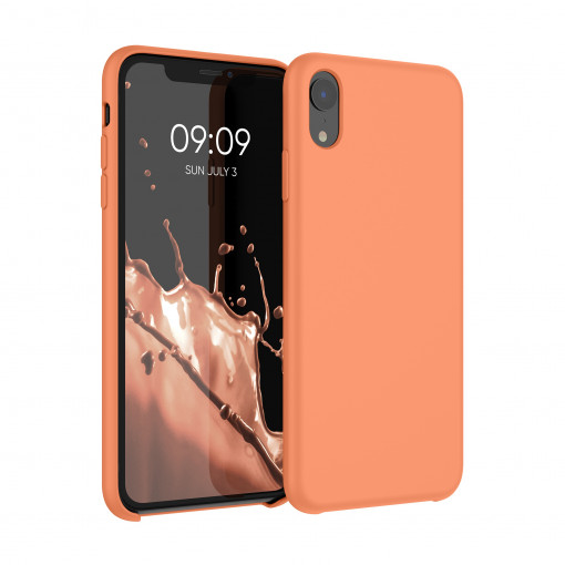 Husa pentru Apple iPhone XR, Silicon, Portocaliu, 45910.203