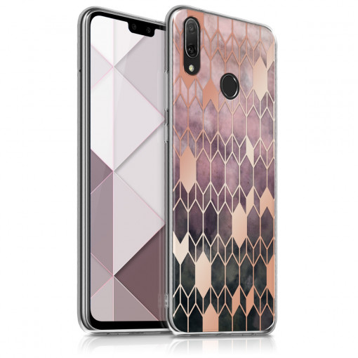 Husa pentru Huawei Y9 (2019), Silicon, Multicolor, 49206.02