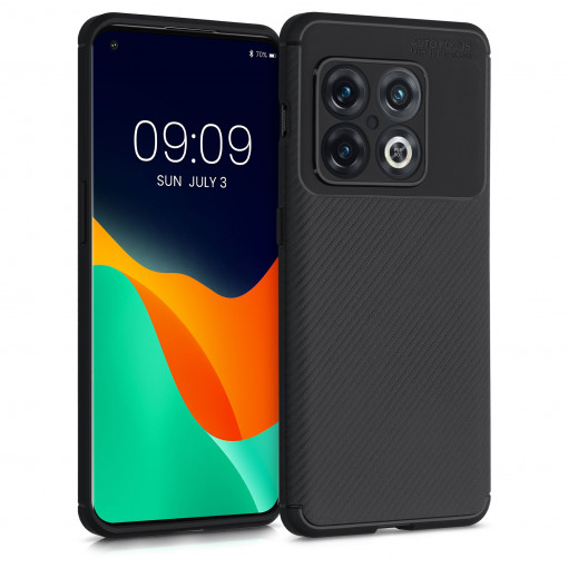 Husa pentru OnePlus 10 Pro, Silicon, Negru, 57250.01, kwmobile