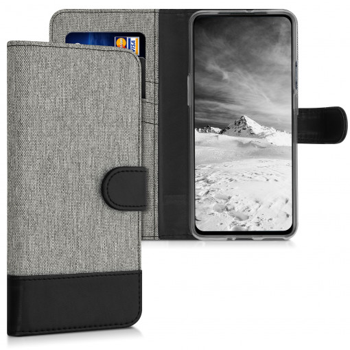 Husa pentru OnePlus Nord, Textil, Gri, 55807.22
