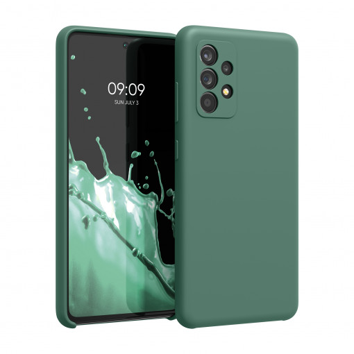 Husa pentru Samsung Galaxy A52 / Galaxy A52 5G / Galaxy A52s 5G, Silicon, Verde, 54347.166