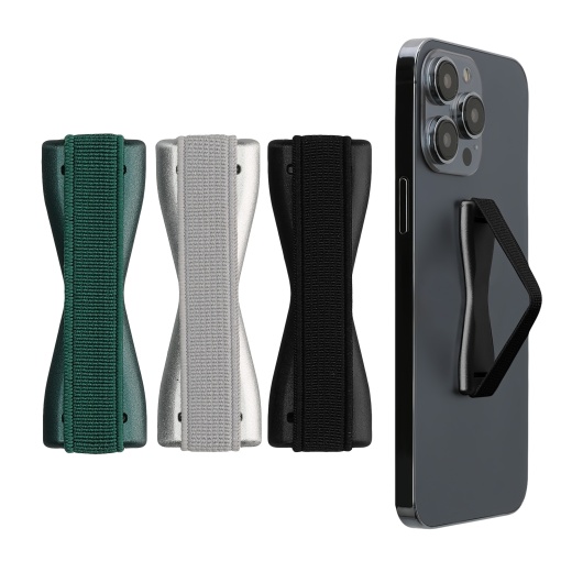 Set 3 Suporti elastici Kwmobile pentru telefoane, Multicolor, Plastic, KWM000008OB032C