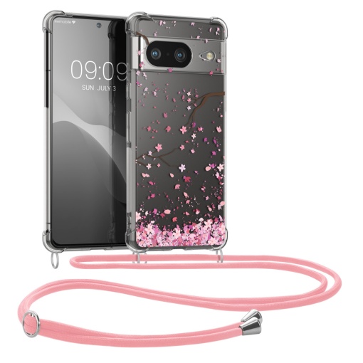 Husa Kwmobile cu jnur pentru Google Pixel 8, Multicolor, Silicon, 61865.02