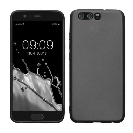Husa Kwmobile pentru Huawei P10, Gri, Silicon, KWM000008AE003C