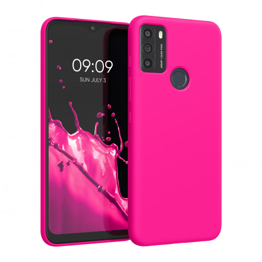 Husa Kwmobile pentru Motorola Moto G50, Silicon, Roz, 55470.77