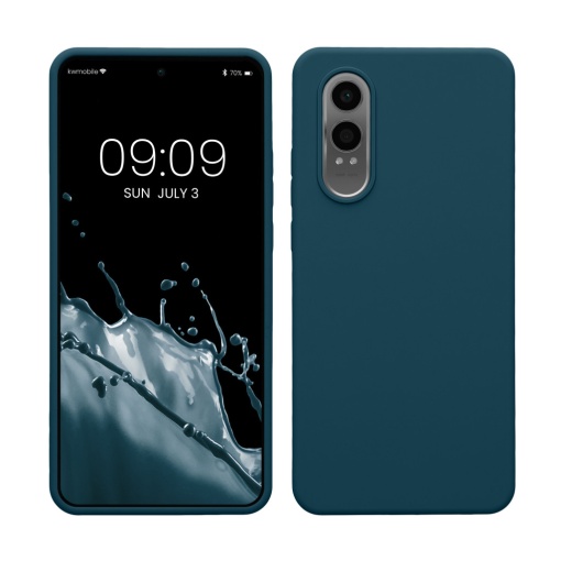 Husa Kwmobile pentru OnePlus Nord CE4 Lite, Albastru, Silicon, KWM000022UZ003C